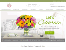 Tablet Screenshot of gardenofedenflorals.com